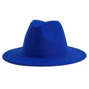 Cobalt Blue Fedora