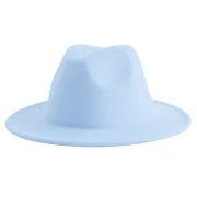 Sky-Blue Fedora