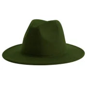 Army Green Fedora
